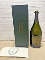 Dom Pérignon 1988 Vintage Empty Bottle Moët Chandon Box & Book