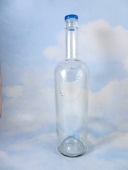 Empty Gerard Bertrand Bottle Baie de Perles Designed By Chantal Thomass France