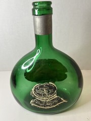 Vintage Green Mateus Rose Portugal Sogrape Still Empty Wine Bottle 1 PT 9 FL OZS