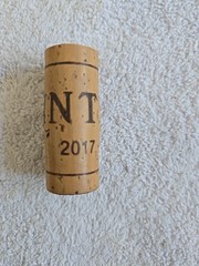 Vega Sicilia Pintia Wine Cork. 2017 Vintage.