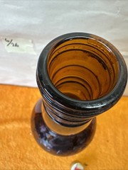 S -Vintage Rare Akadama Wine Bottle Light Red Suntory LTD Tokyo & Osaka Japan