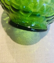 Gallo Wine ~ Half Gallon Flavor Guard Bottle ~ Vintage Green Glass with Grapes