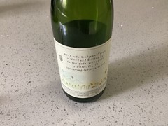 2020 Green Wine bottle Narrow Gate Vinyards EMPTY Syrah