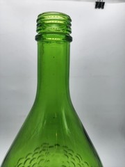 Gallo Wine ~ Half Gallon Flavor Guard Bottle ~ Vintage Green Glass with Grapes
