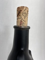 2017 Rheinhesses Riesling Moselland Black Happy Cat Empty Wine Bottle
