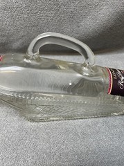Canadian London Red Dinner Wine Empty Bottle with Handle Home Decor KG JD