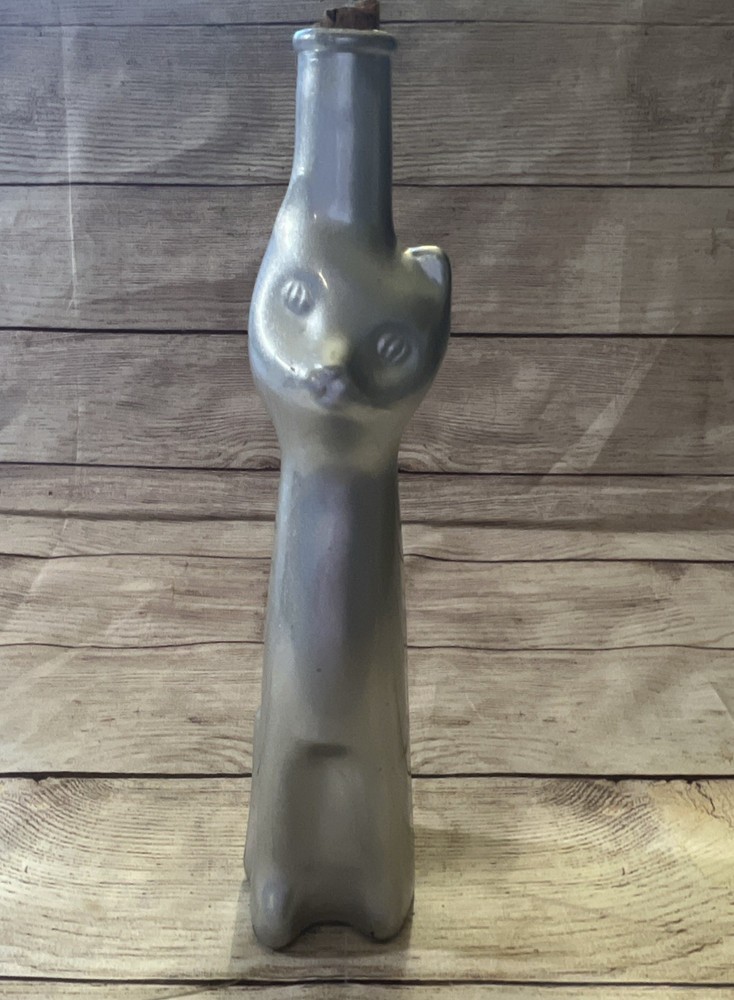 Happy Cat Rheinhessen Riesling SILVER 2012 Germany Empty 500ml Wine Bottle