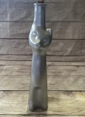 Happy Cat Rheinhessen Riesling SILVER 2012 Germany Empty 500ml Wine Bottle