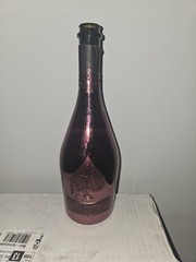 Empty Ace Of Spade Rose Champagne Pink Bottle LIMITED EDITION Color Rose