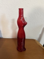 Moselland Riesling Tall Red Cat Wine Bottle