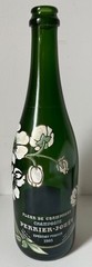 1985 VINTAGE HAND-PAINTED PERRIER-JOUET CHAMPAGNE BOTTLES-A PAIR