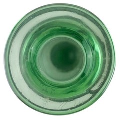 Vintage Demijohn Wine Bottle Carafe Decanter Green Glass Wicker Basket Wrap 20&Prime;