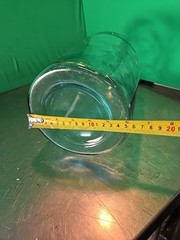 Vintage Green Glass Demijohn Aqua Gallon Bottle – 15&Prime;H X 6&Prime;Dia | Unique