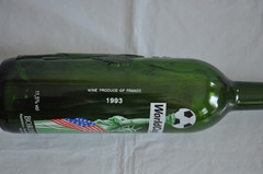 1994 FIFA World Cup USA Liberty Empty Wine Bottle with Cork Bordeaux France 1993