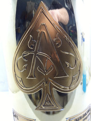 6.0L 6-Litre Empty ARMAND DE BRIGNAC BRUT CHAMPAGNE ACE OF SPADES Bottle « READ »