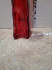 Moselland Riesling Tall Red Cat Wine Bottle