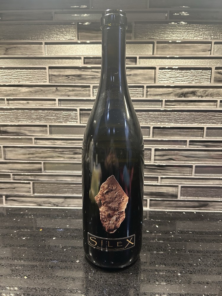 Domaine Didier Dagueneau Pouilly-Fume Cuvée Silex 2019 empty bottle with cork