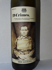 19 Crimes – Australian Red Wine 750ml, Empty Bottle, 2019 Shiraz