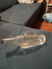 1966 London Winery Ltd Boat Wine Bottle, With Handle