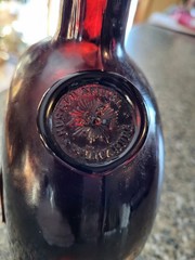 1904 Gewurztraminer Burgerspital zum heil. Geist Labeled 19th c Wine Bottle