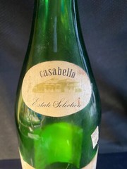 1975 Pinot Noir Casabello Winery Okanagan Valley, BC Canada empty wine bottle & 