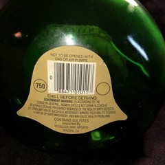 Vintage Lot Of 2 Green MATEUS WINE BOTTLES ~ 50 oz. One With Cork