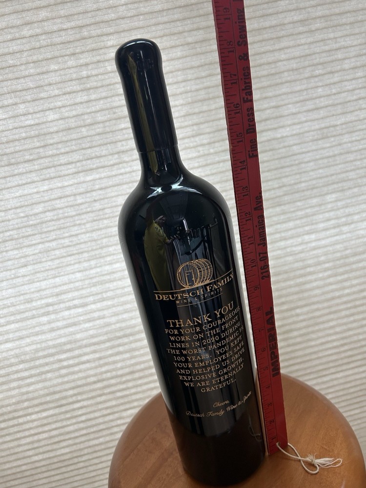 Deutsch Family Wine & Spirits Dummy Bottle – For Display