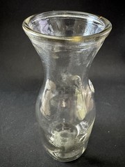 Vintage Paul Masson « Since 1852 » Glass Milk Wine Carafe – Embossed Bottom