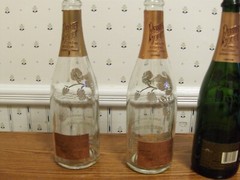 PERRIER JOUET CHAMPAGNE BOTTLES