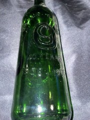 Vintage 40 Years Anniversary Green Glass Gallo Wine Bottle 1958 1998 Modesto