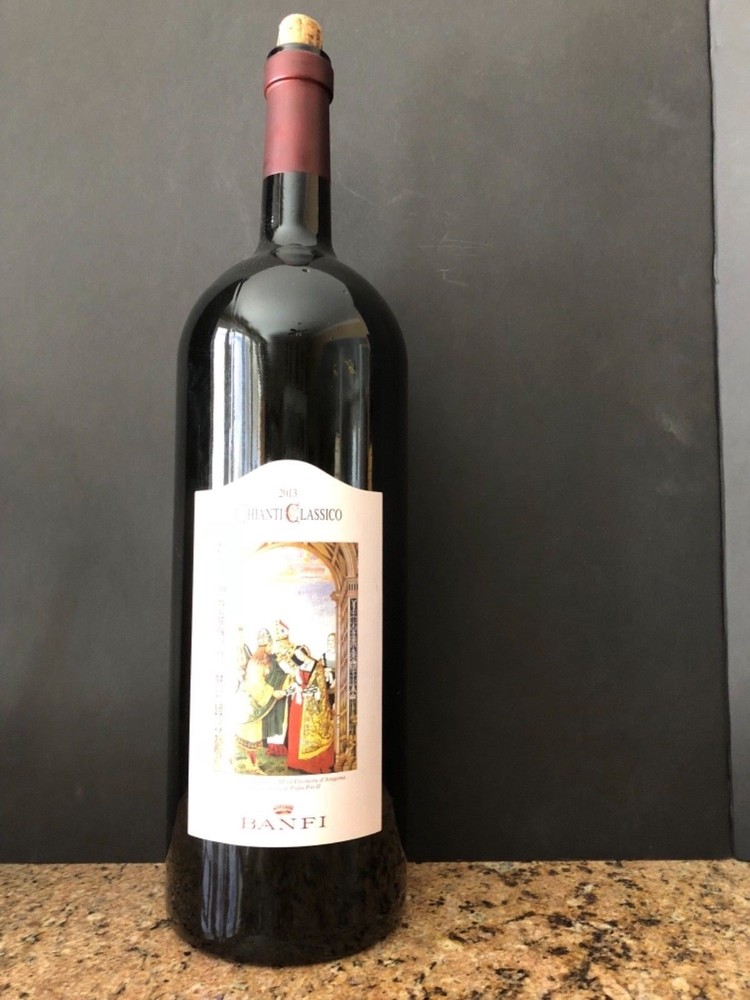CHIANTI CLASSICO 2013 EMPTY WINE BOTTLE FACTICE DISPLAY 18&Prime;