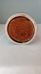 Vintage Stoneware Wine Bottles Newberry Wine And Lancers Wine Red Brown Wine Art