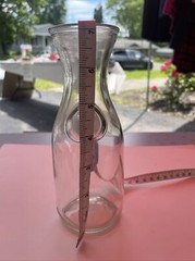 Vintage Paul Masson Clear Glass Wine Carafe Since 1852 Decanter