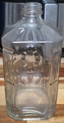 Vintage Monarch Wine Co. Manischewitz 1 Quart Glass Bottle
