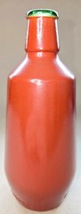 Vintage J. M. Da Fonseca Empty Wine Bottle Azeitao, Portugal Rust Brown 7.25”