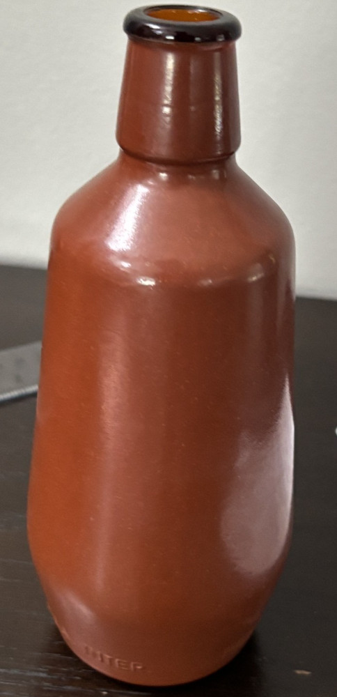 Vintage Wine Bottle Portugal J.M. da Fonseca Lancers Brown glass 12oz 1960&rsquo;s