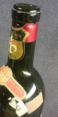 1952 Wine Bottle Tax Stamp Julius Wile Chateau La Garde Claret Louis Eschenauer