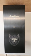 Rare Wine Dom Perignon P2 2000 Vintage Display Box w/ Metal Frontplate & Booklet