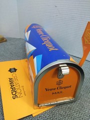Champagne Veuve CLICQUOT Mailbox Container Limited Edition by Eileen Ugarkovic