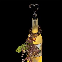 wine Glass Craft bottle With Lights