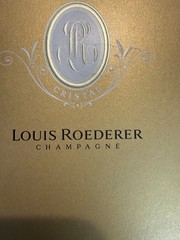 Louis Roederer Cristal 2012 Vintage Champagne box empty gift display box