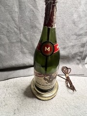 Vintage Wine Bottle Lamp – Unique and Upcycled Decor