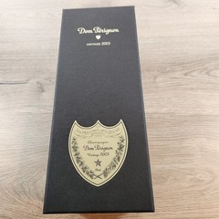 Dom Perignon 2003 Vintage EMPTY Bottle 750ml with Gift Box & 2 Original Booklets