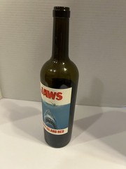 JAWS 50th Anniversary Amity Island Red Wine Collectible Bottle (Empty) w/ Cork