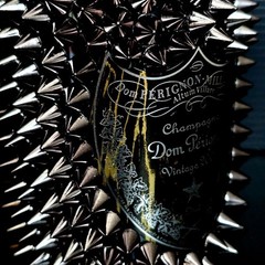 Dom Perignon Studs Decoration Empty Bottle David Lynch Color Gunmetal Togemand