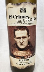19 Crimes The Uprising Empty Wine Bottle 750 ml – Opaque Frosted Glass – Crafts