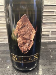 Domaine Didier Dagueneau Pouilly-Fume Cuvée Silex 2019 empty bottle with cork