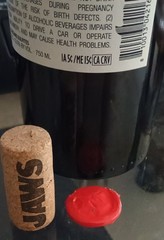 JAWS 50th Anniversary Amity Island Red Wine Collectible Bottle (Empty) w/ Cork
