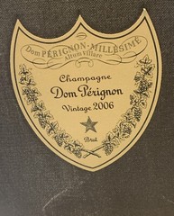 Dom Perignon Vintage 2006 Champagne Box, Bottle (empty) and Booklet – RARE