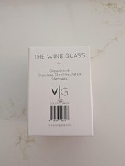 Vinglacé Copper Stainless Steel Insulated Wine Glass – 10 oz
